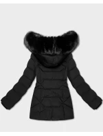 Zimná bunda s odnímateľnou kapucňou S'West black (B8196-1) Zimná bunda s odnímateľnou kapucňou S'West black (B8196-1)