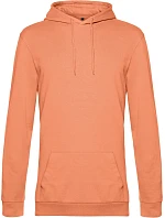 B&C #Hoodie Pánska mikina s kapucňou 01.U03W melónovo oranžová
