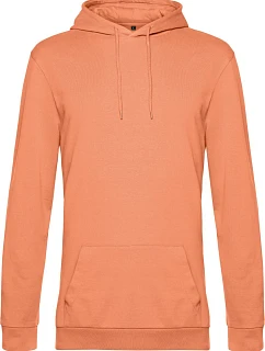 B&C #Hoodie Pánska mikina s kapucňou 01.U03W melónovo oranžová