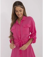 Šaty MI SK 91166.73 fuchsiová