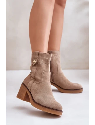 Topánky na podpätku model 201168 Step in style