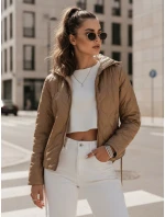 Dámska prešívaná bunda MAXWELL beige FashionStreet TY4110