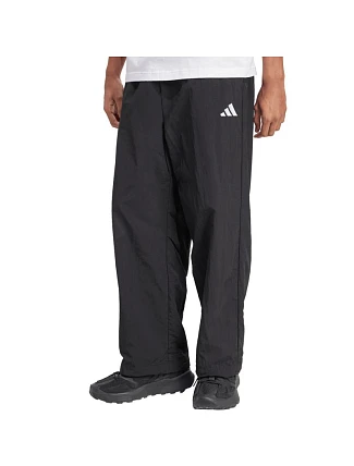 Pánske nohavice adidas Essential Small Logo Woven Open Hem, čierne, JM1778 Pánske nohavice adidas Essential Small Logo Woven Open Hem, čierne, JM1778