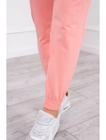 Súprava s blúzkou marhuľová