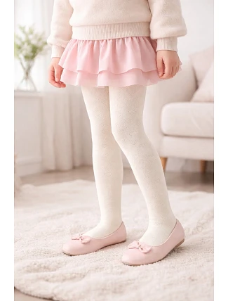 MÄKKÉ MÓDNE DETSKÉ AŽUROVÉ PANČUCHY 2-6 ROKOV