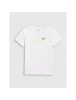 Chlapčenské tričko s potlačou 4F 4FJWAW25TTSHM2417-10S