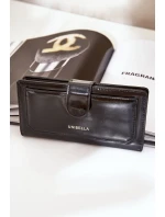 Dámska peňaženka z ekokože čierna Kalinessa