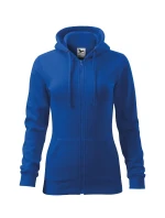 Trendy mikina na zips ženy kráľovská modrá