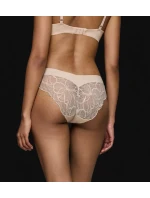 Dámske body Make-Up Illusion Lace Highleg Tai - BROWN - svetlohnedá 00NZ - TRIUMPH