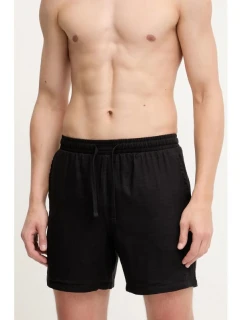 Čierne plavecké šortky BOSS Vida (50540134-001)