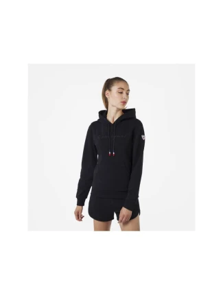 Rossignol W Logo Sweat Hood Fl black Rossignol W Logo Sweat Hood Fl black