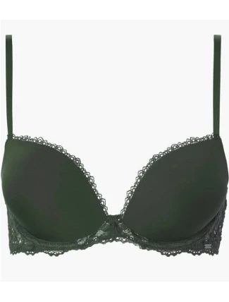 Dámska podprsenka QF6394E 0SR khaki Calvin Klein