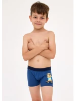 Detské boxerky Capybara 2 Boy 701/150 Dark Blue Printed - Cornette Detské boxerky Capybara 2 Boy 701/150 Dark Blue Printed - Cornette