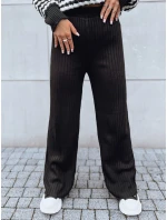 Dámske široké nohavice MOSSYMOOD black FashionStreet UY1689
