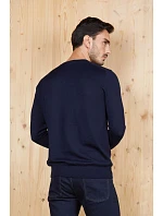 NEOBLU Sullivan Men Pánsky sveter s výstrihom do V 24.3987 night blue NEOBLU Sullivan Men Pánsky sveter s výstrihom do V 24.3987 night blue