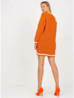 Dámsky sveter LC SW 8023 tmavo oranžový Dámsky sveter LC SW 8023 tmavo oranžový