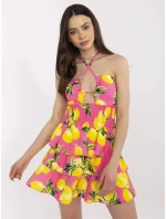 Šaty MI SK 23708.60 ružové Šaty MI SK 23708.60 ružové