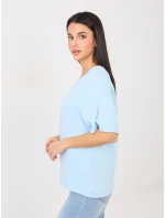 Tričko RV TS A1090.30 svetlo modré