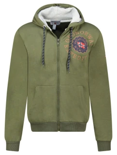 Mikina Geografické Nórsko Geganto DB 100 M WZ3028H/GN-Kaki men