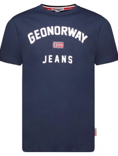 Geografické Nórsko Jassier 254 M SY1361H/GN-Navy Tričko