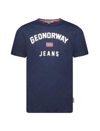 Geografické Nórsko Jassier 254 M SY1361H/GN-Navy Tričko