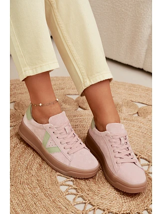 Dámske tenisky na platforme z prírodného semišu Vinceza 79597 pink Dámske tenisky na platforme z prírodného semišu Vinceza 79597 pink