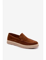 Espadrilky Espadrilky Pánske Camel Rexton Espadrilky Espadrilky Pánske Camel Rexton