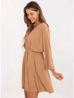 Šaty DHJ SK 11981B.19 tmavo lila