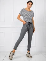 Tepláky TP DR 5477.88 tmavo šedá