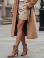 Dámske semišové béžové topánky FashionStreet ZY1166 Dámske semišové béžové topánky FashionStreet ZY1166