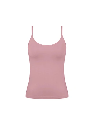 Dámske tričko GO Sense Spaghetti Top - PINK - tmavoružová 1979 - SLOGGI