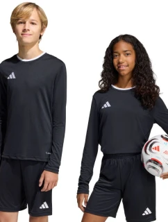 Adidas Entrada 26 detské tričko s dlhým rukávom čierne KF5879