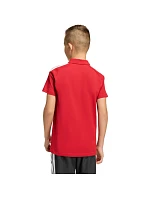 Detská polokošeľa Tiro 26 League Polo červená KF3408