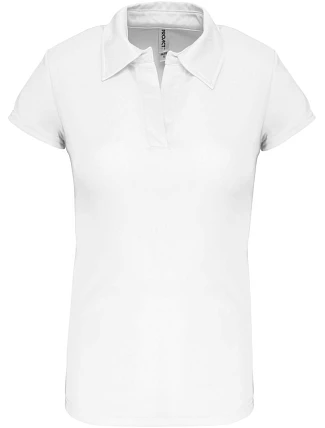 Kariban ProAct PA 483 Dámske polo tričko CoolPlus® 20.P483 biele Kariban ProAct PA 483 Dámske polo tričko CoolPlus® 20.P483 biele