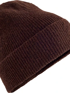 Beechfield B 388 Pletená čiapka „Wool Blend“ 53.0388 hnedá melírovaná