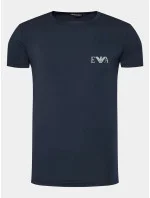 Pánske tričko 2Pack 111670 4R715 white/dark. modrá - Emporio Armani Pánske tričko 2Pack 111670 4R715 white/dark. modrá - Emporio Armani