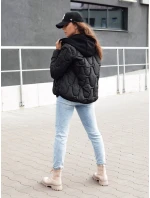 WINDGLAM dámska zimná bunda čierna FashionStreet TY4423 WINDGLAM dámska zimná bunda čierna FashionStreet TY4423