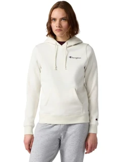 Dámska mikina Champion s kapucňou krémová 118403 WW056