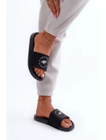 Damskie Klapki 4FMM00FFLIF044A-20S Czarne