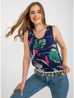 Blúzka AT BZ 2401C.19 tmavo modrá Blúzka AT BZ 2401C.19 tmavo modrá