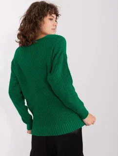 BA SW 8028 jumper.36P tmavo zelená
