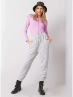 Tepláky TW DR G 080.17 svetlo šedá