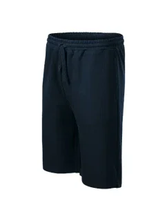 Pohodlné šortky pánske tmavomodré