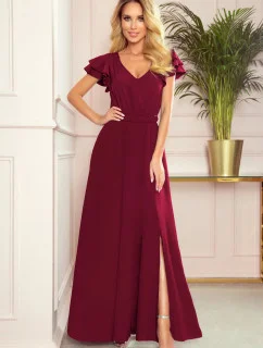 Dámske šaty Lidia 310-5 Burgundy - NUMOCO