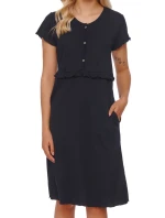 Dámske tehotenské tričko 4543 čierne - Doctornap