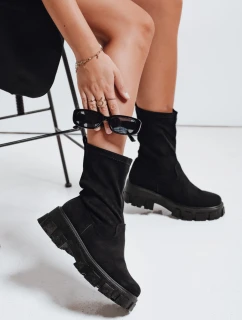 Dámske topánky na platforme čierne FashionStreet ZY1135