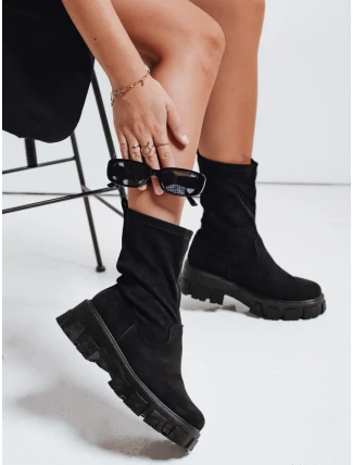 Dámske topánky na platforme čierne FashionStreet ZY1135 Dámske topánky na platforme čierne FashionStreet ZY1135