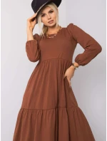Šaty RV SK 5832.18X hnedé