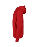 Pánska mikina s kapucňou červená