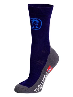 Ponožky Trollkids Trekking Mid Cut II Navy (930-100)